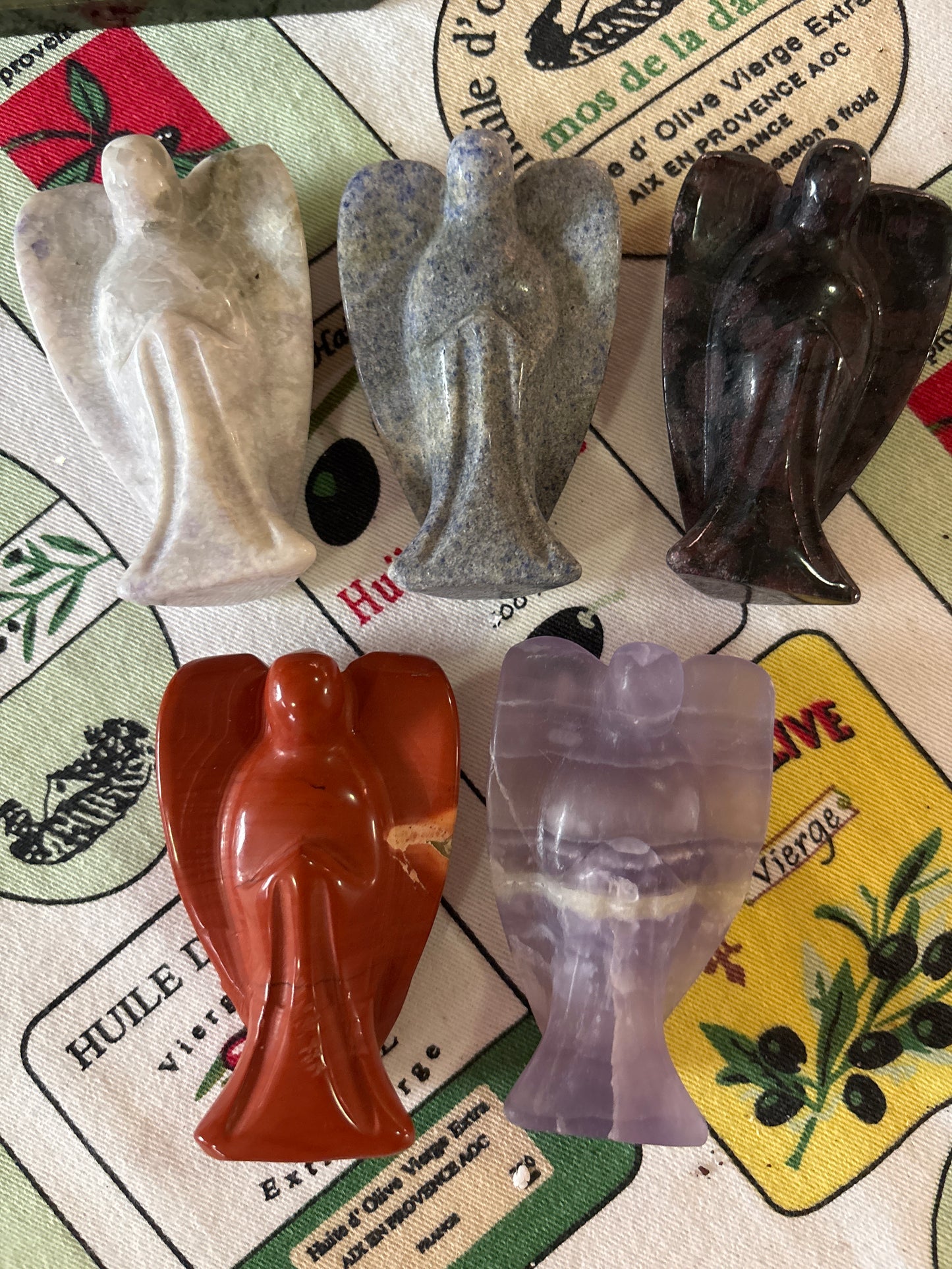 Mix Material Angel Carving