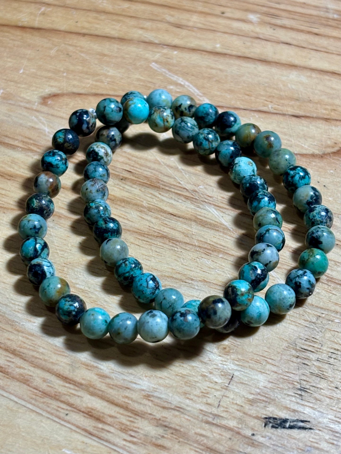 Turquoise 6mm Bracelet