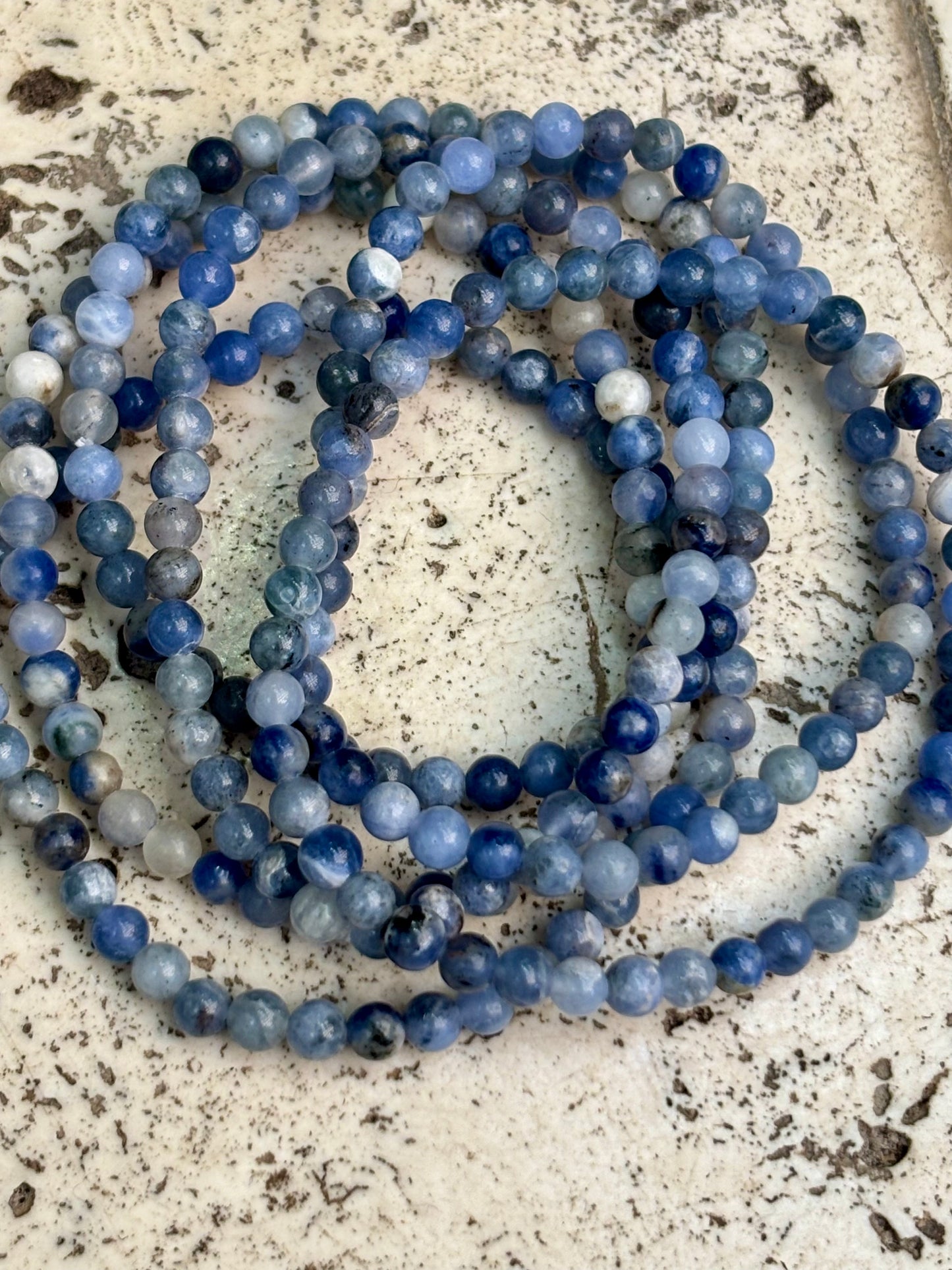 4mm Blue Aventurine Bracelet