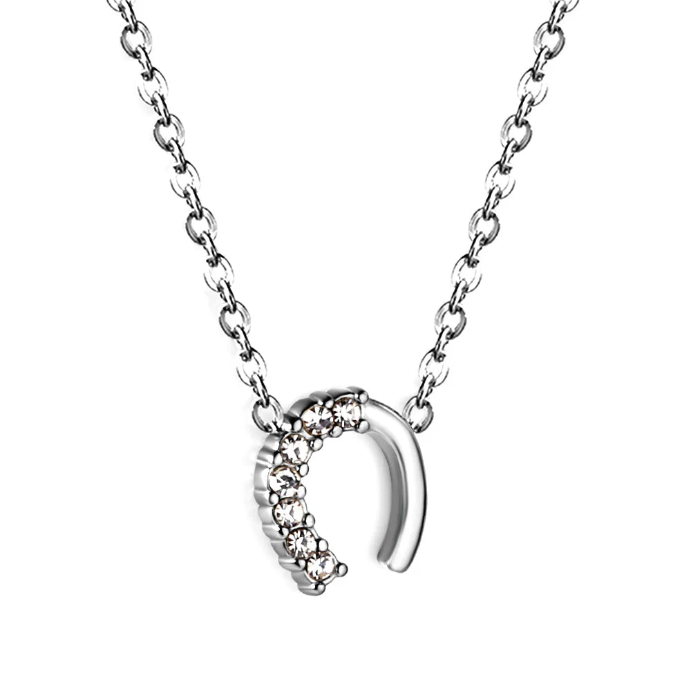 SS Lucky Horseshoe Necklace