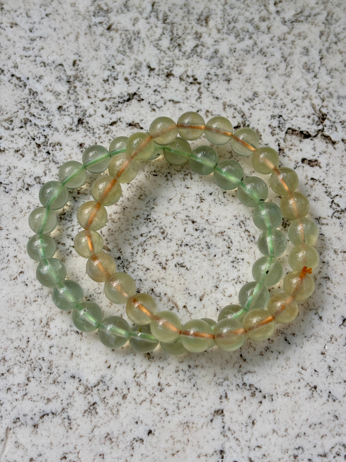 8mm Prehnite Bracelet
