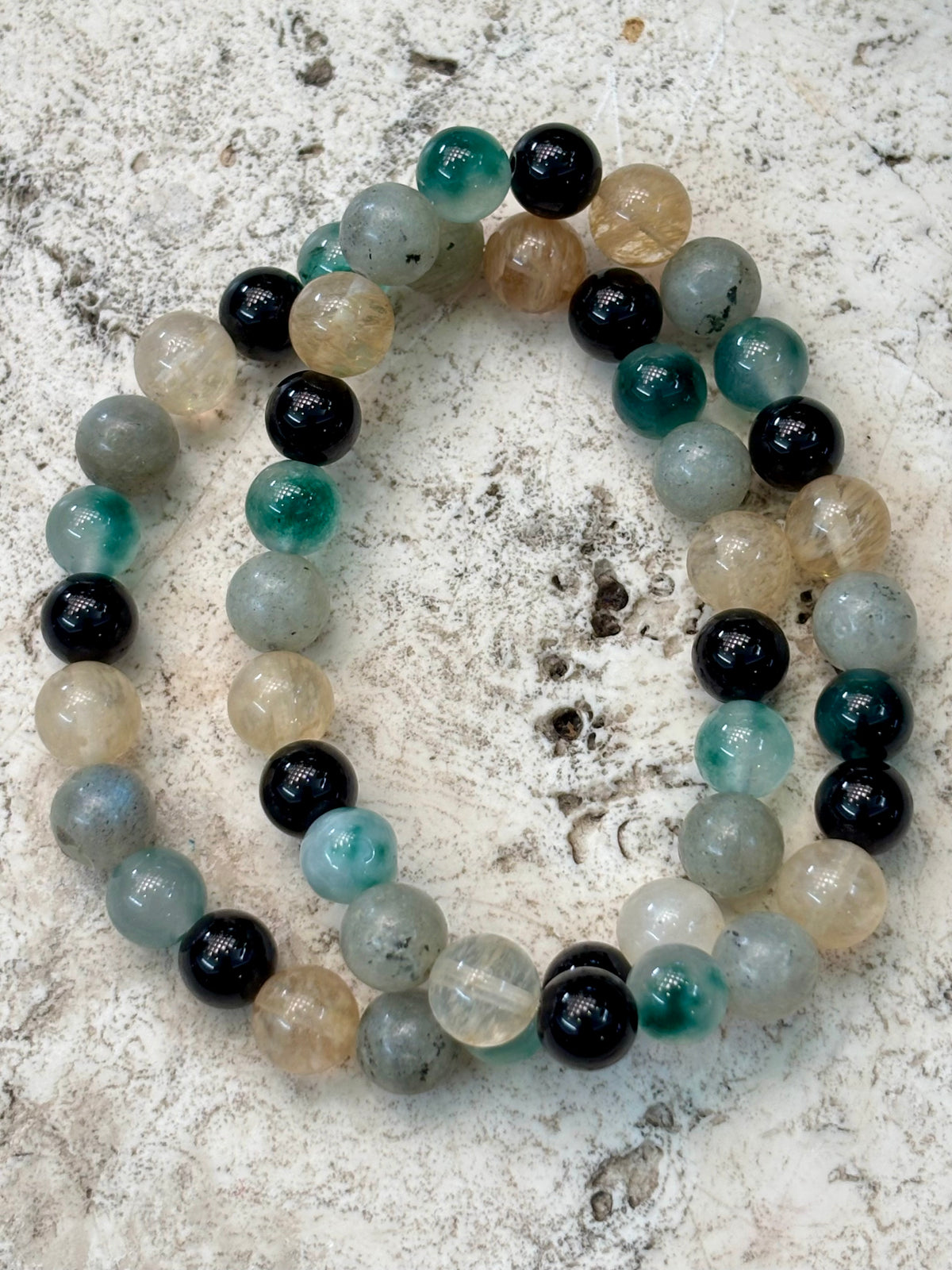 8mm Escudo de Abundancia Bracelet