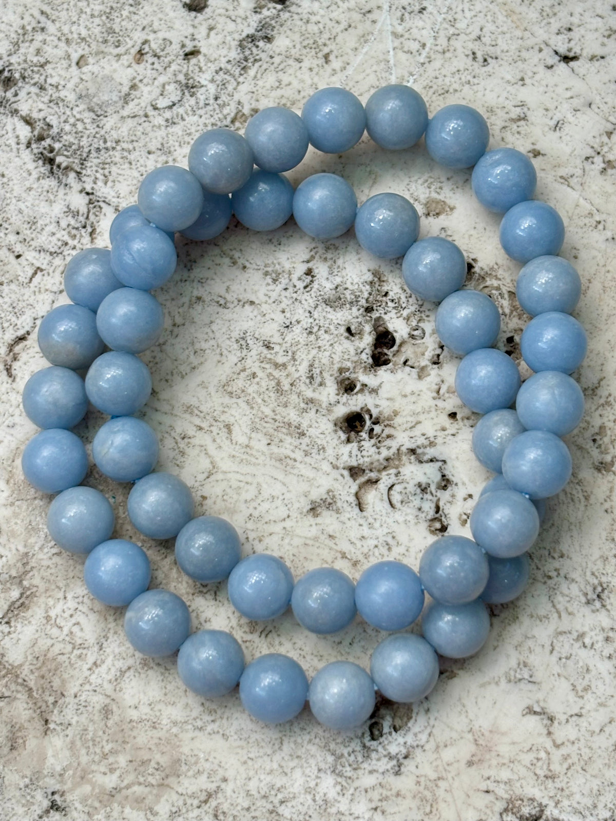 8mm Angelite Bracelet