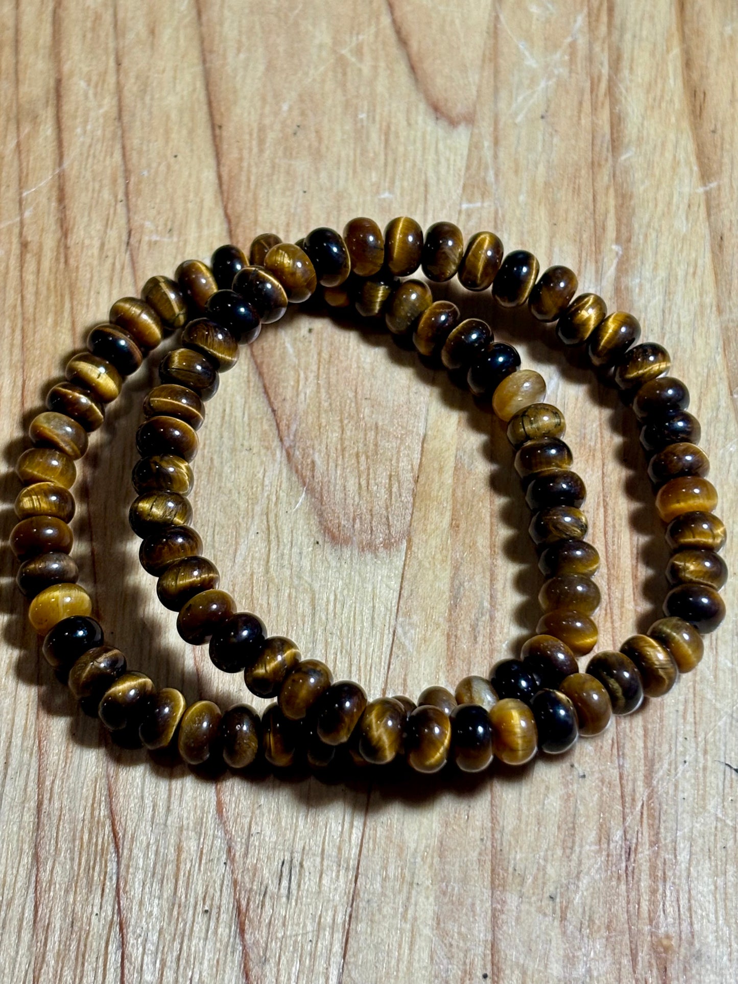 Tiger Eye Abacus Bracelet