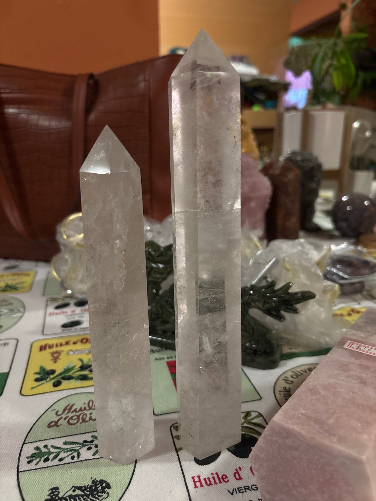 Clear Quartz Tower
