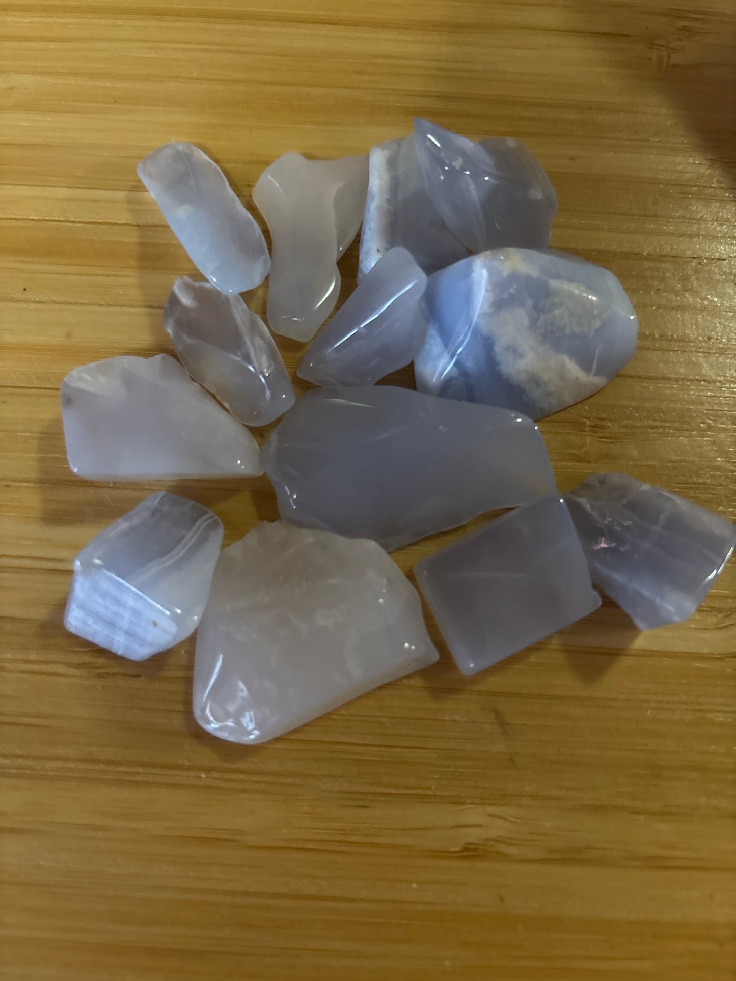 Blue Lace Agate Large Chips