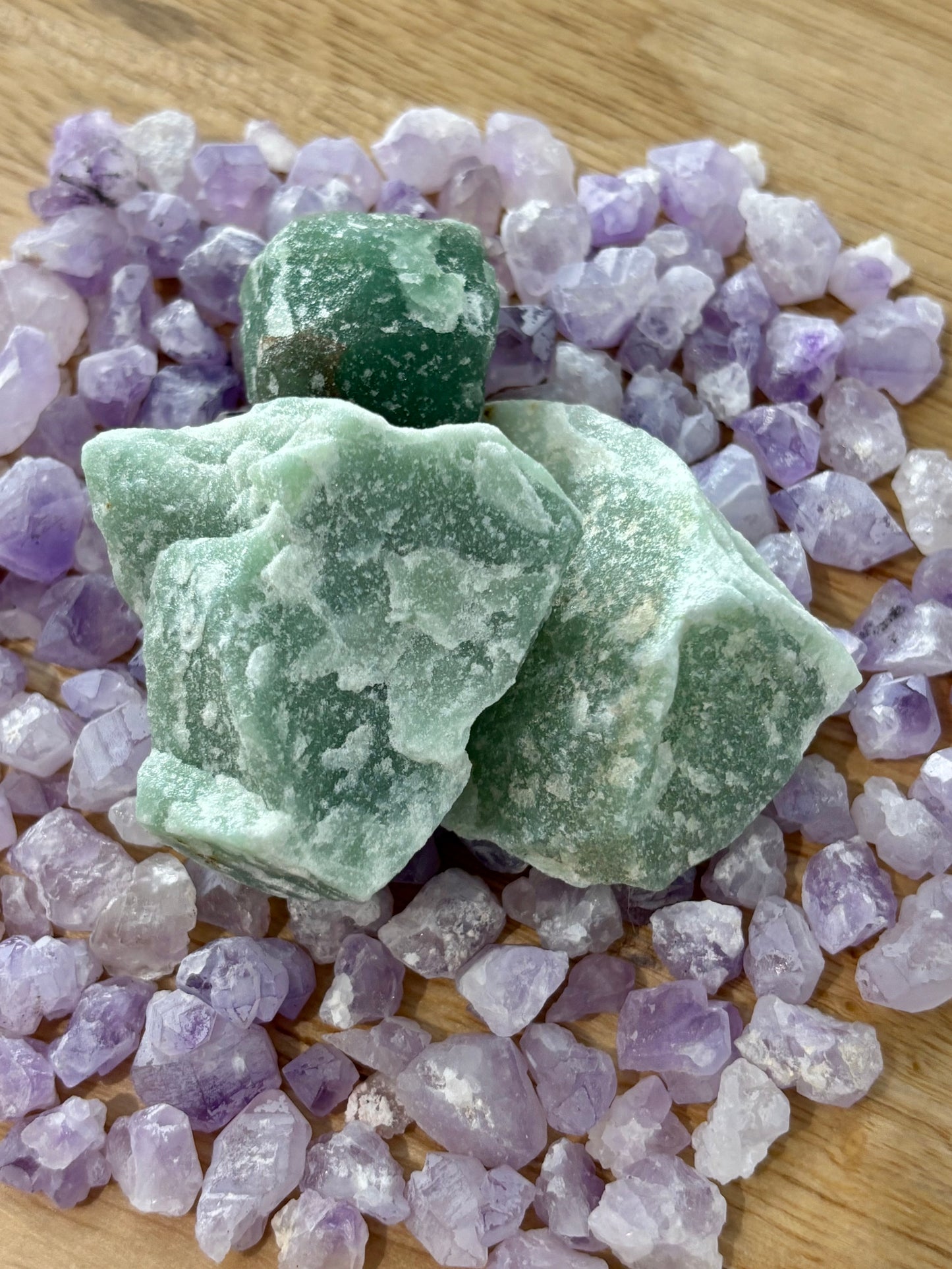 Raw Green Aventurine