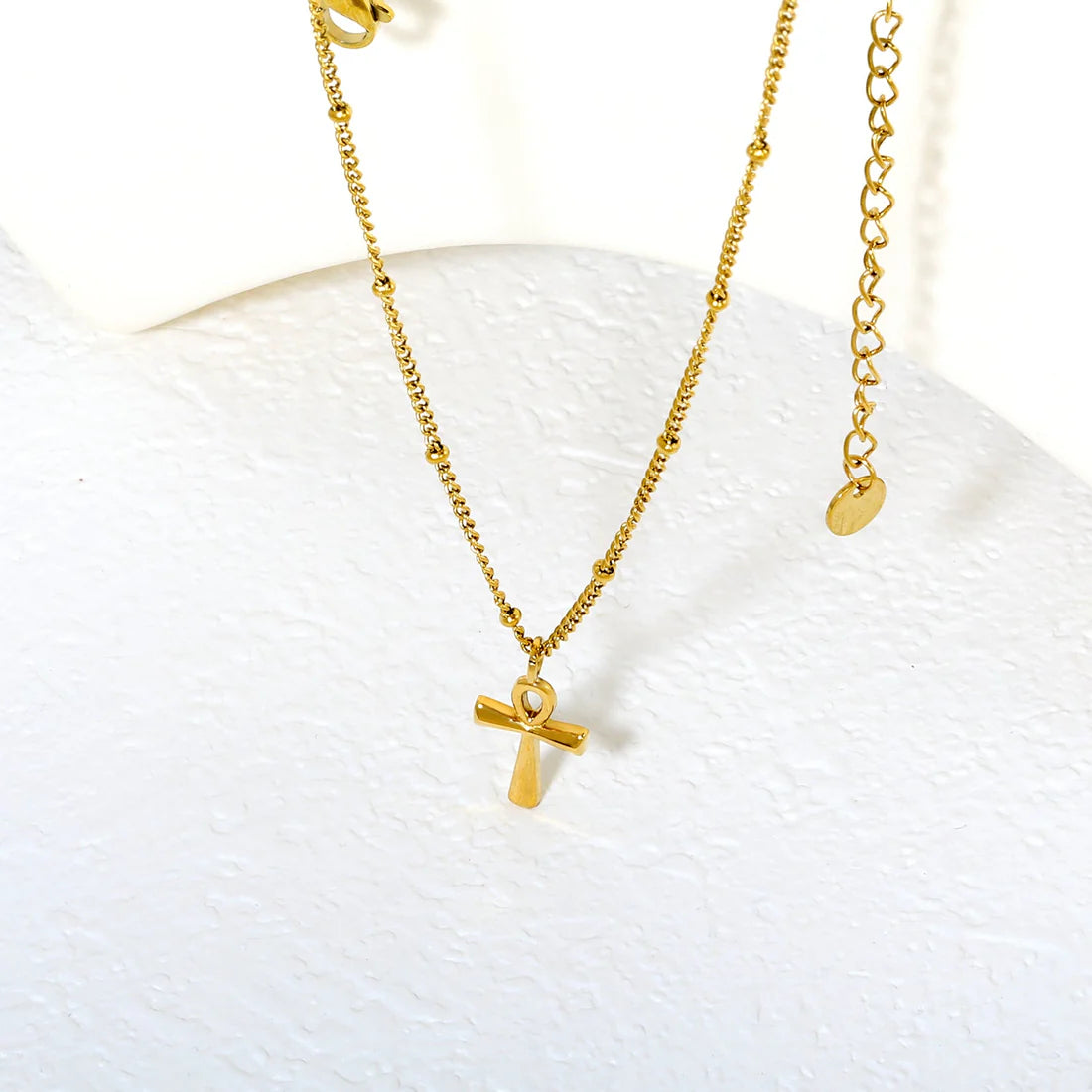 SS Ankh Necklace