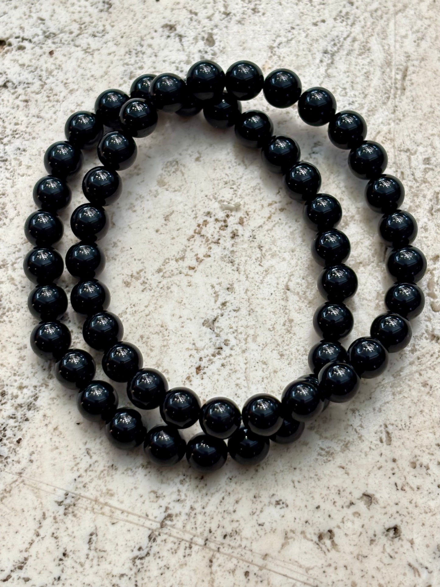 Black Tourmaline 6mm Bracelet