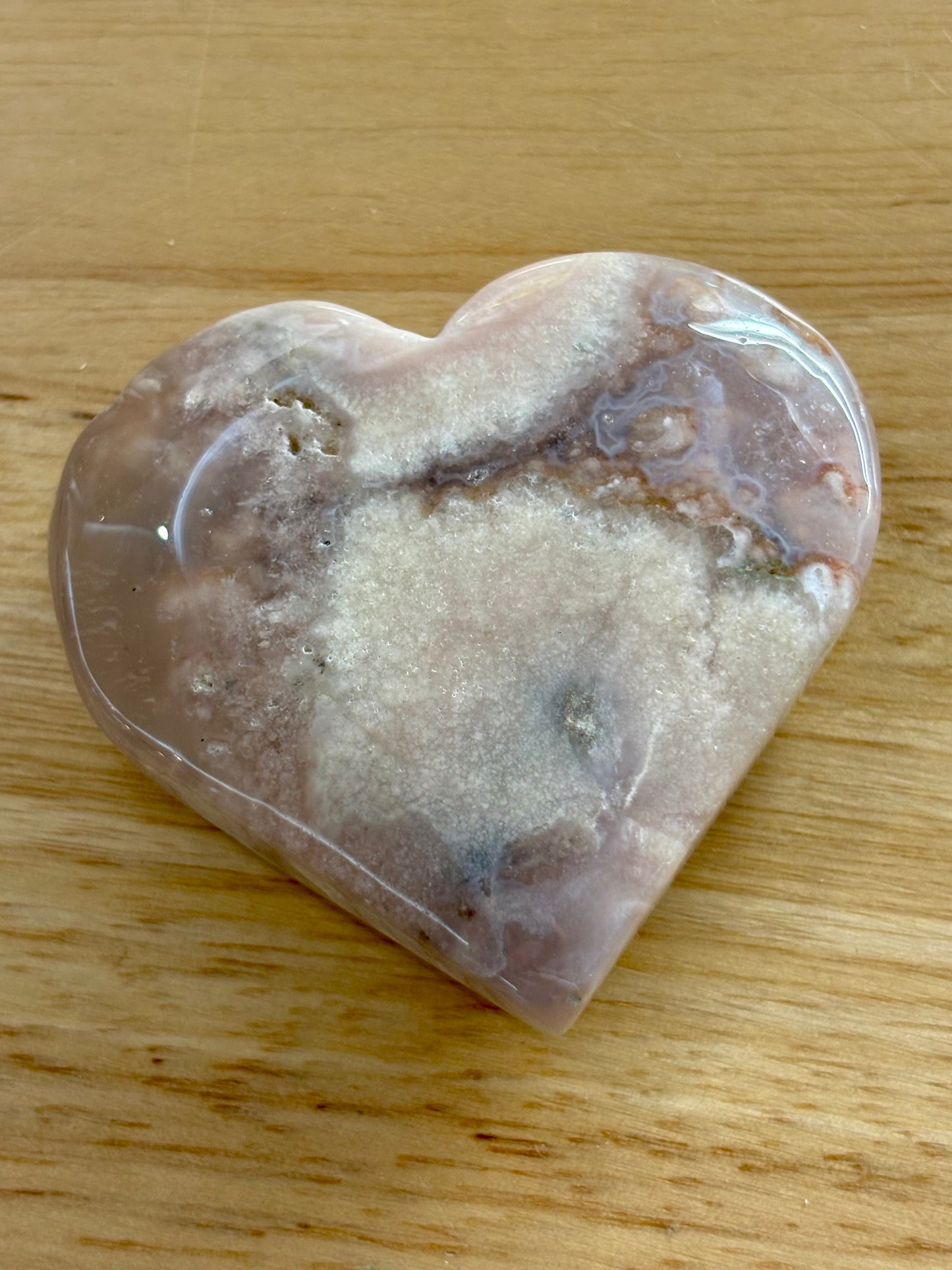 Pink Amethyst Heart