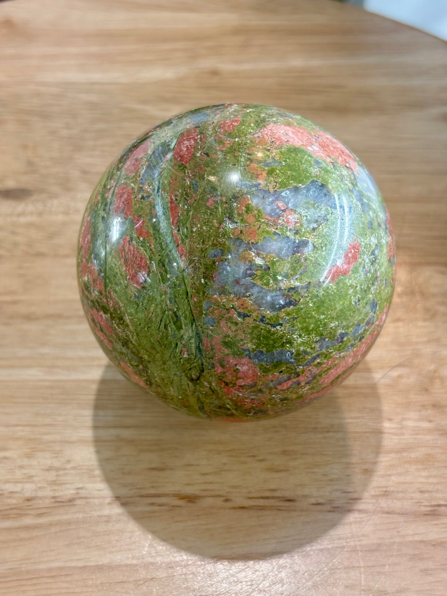 Unakite Sphere