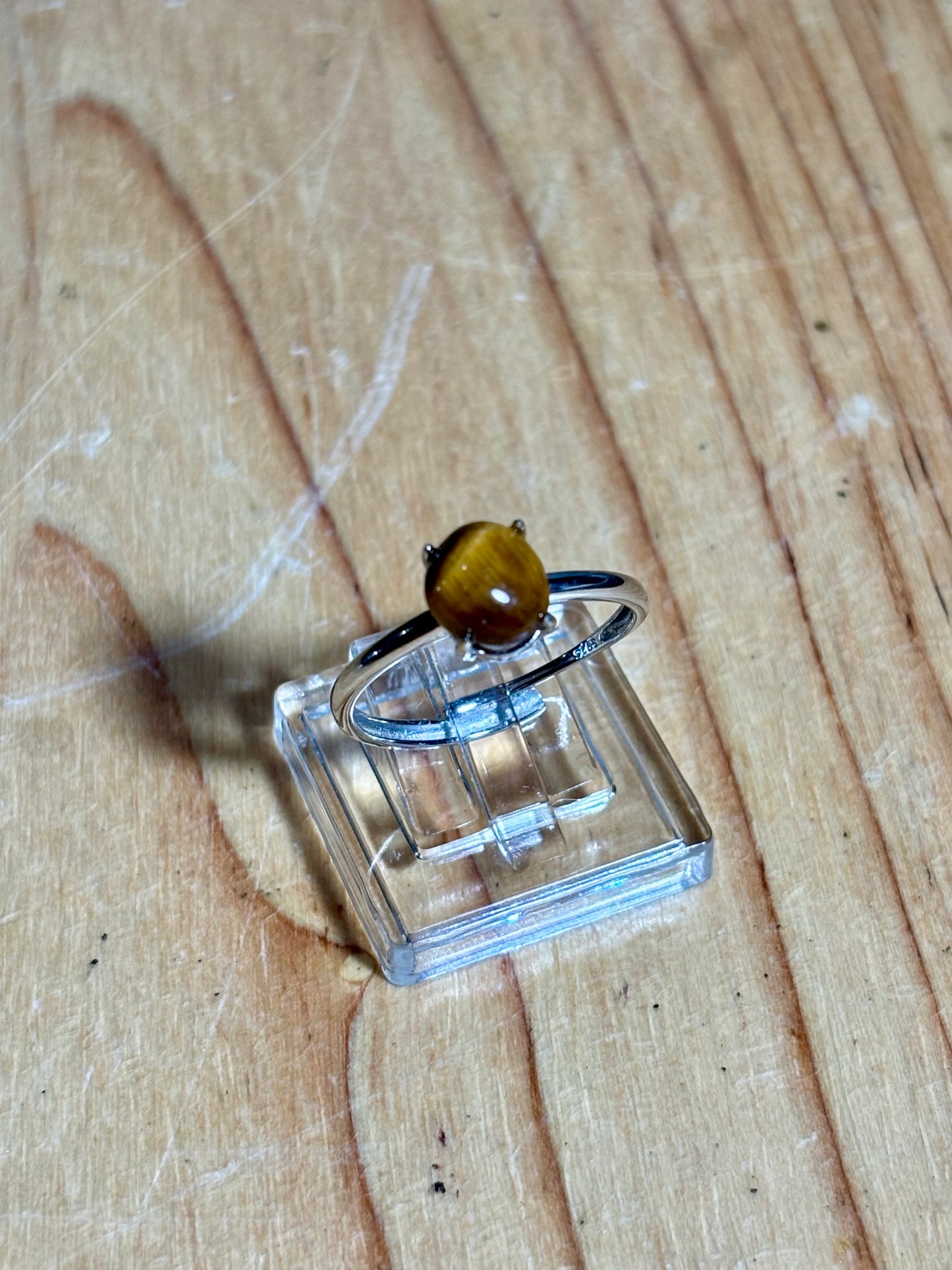 Tiger Eye S925 Ring