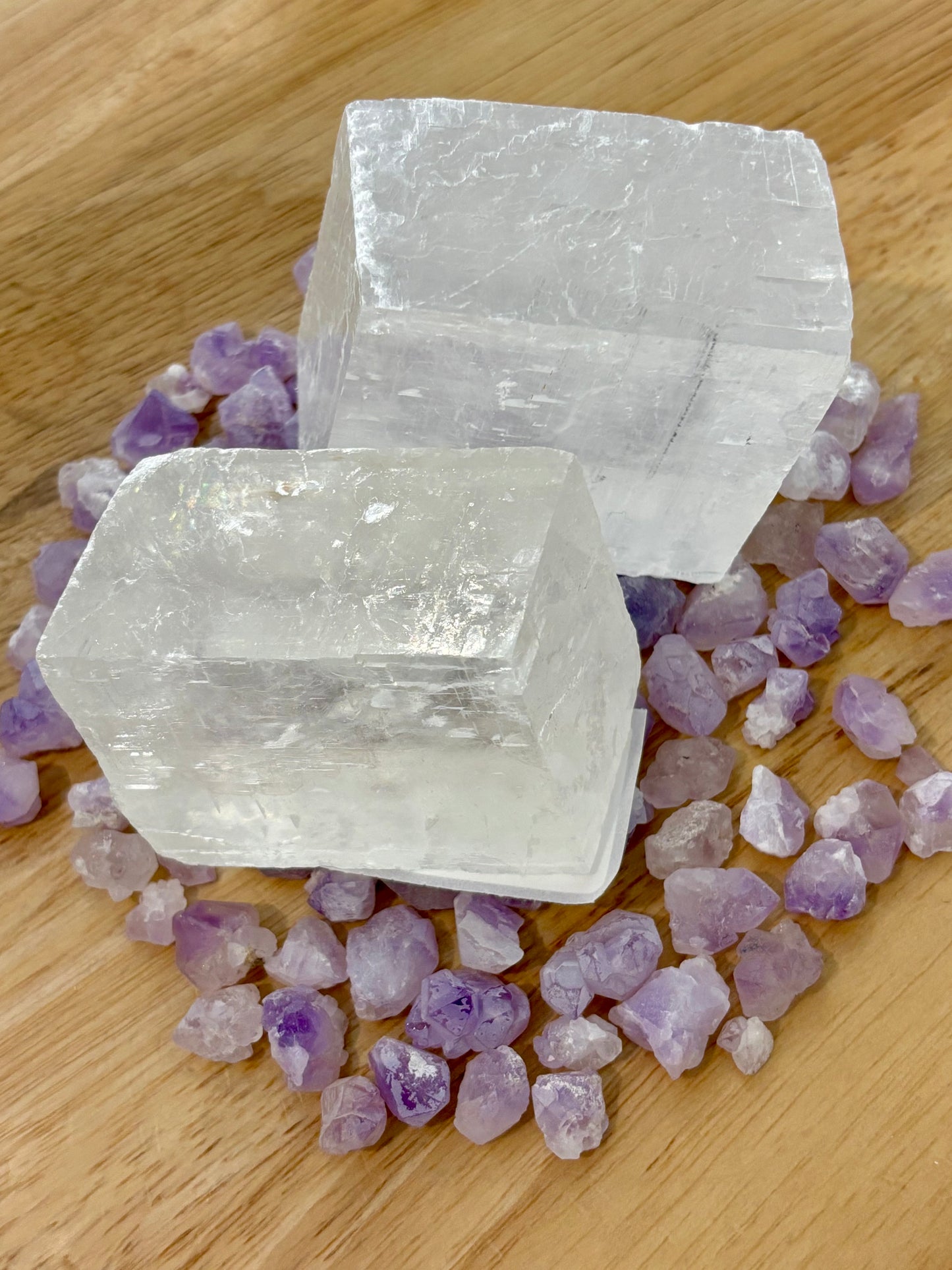 White Calcite Freeform