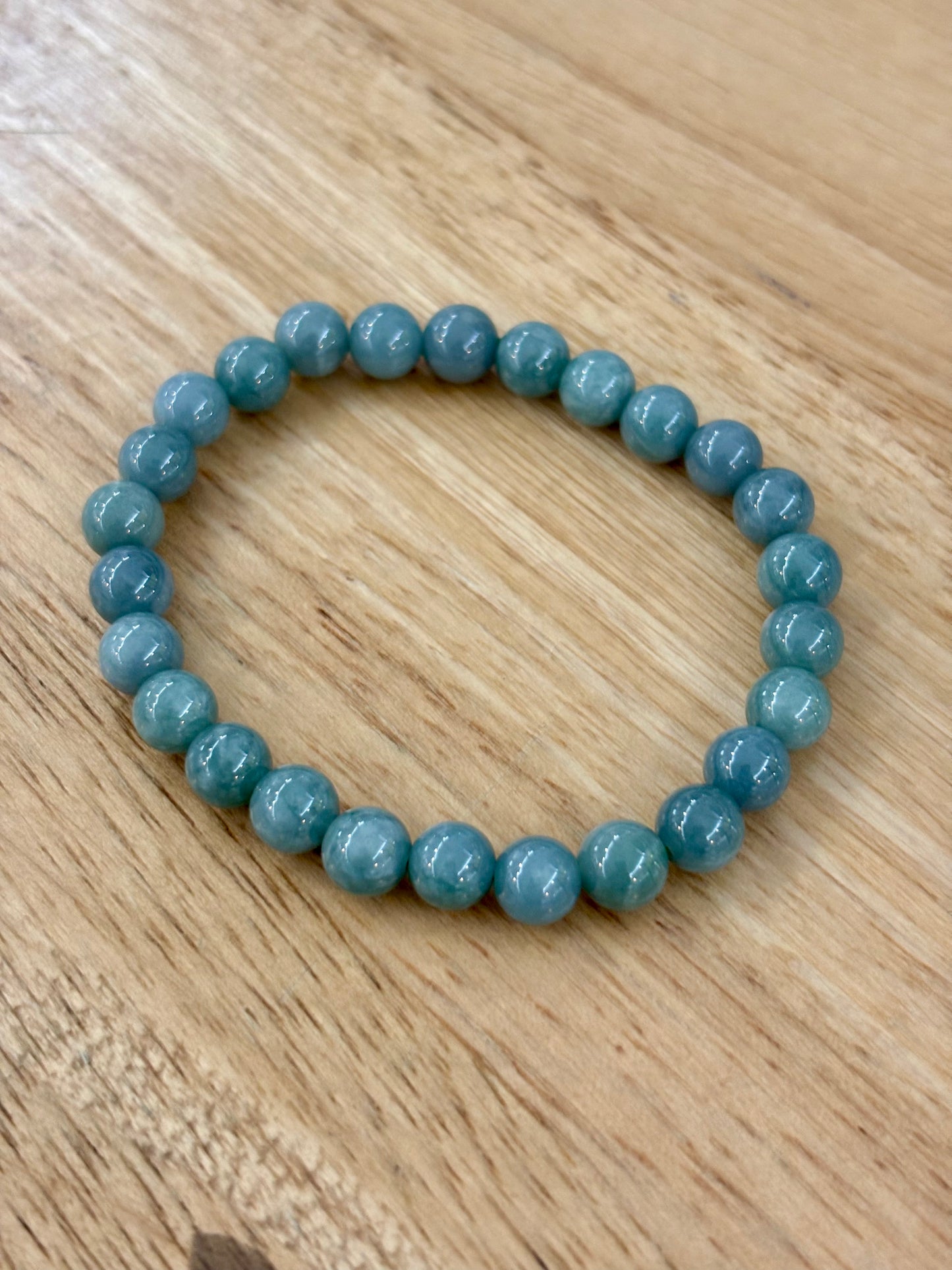 Blue Water Jade Bracelet