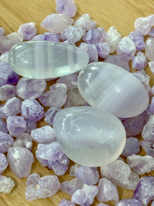 Light Fluorite Tumble