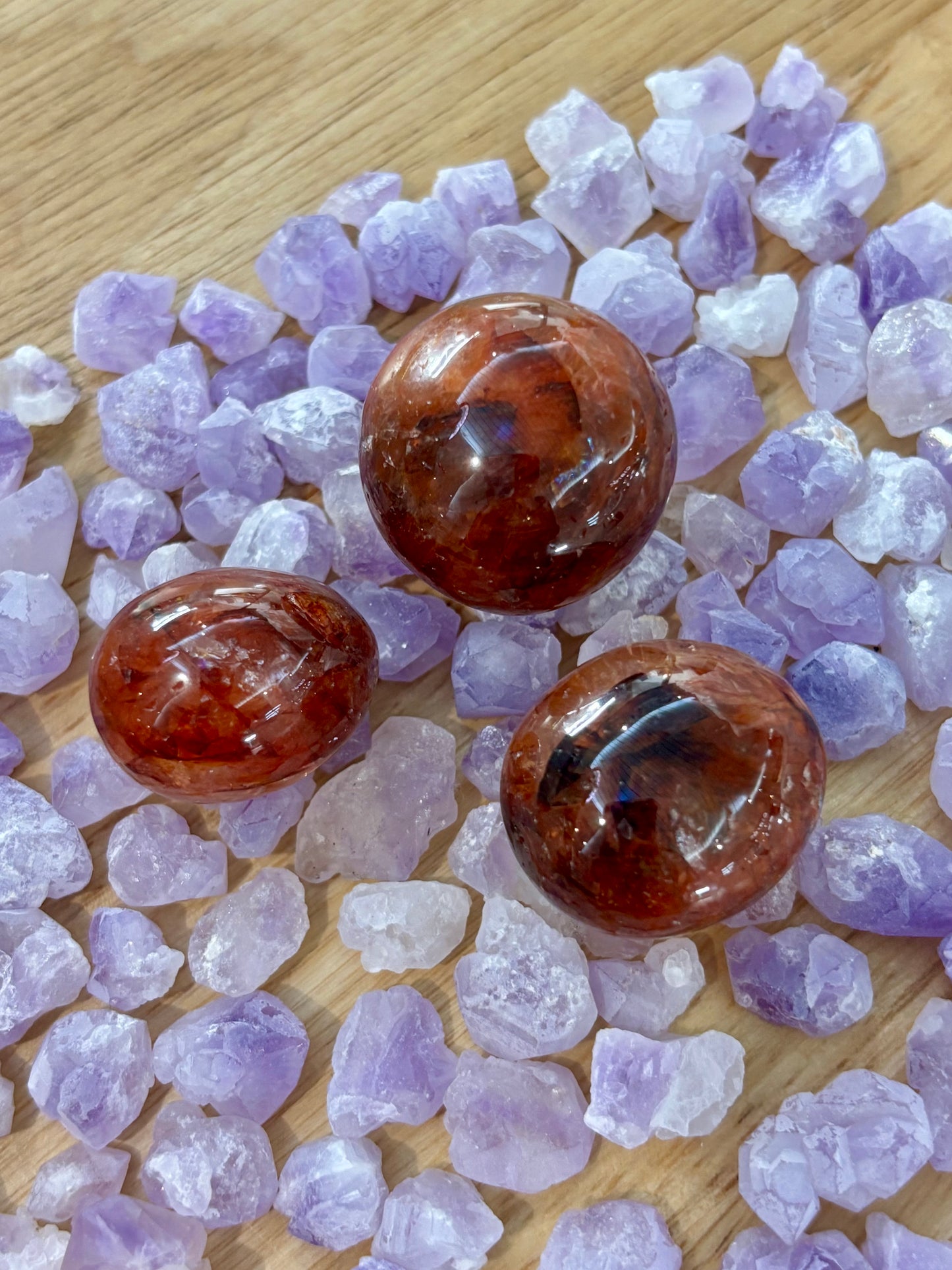 Red Fire Quartz Tumble