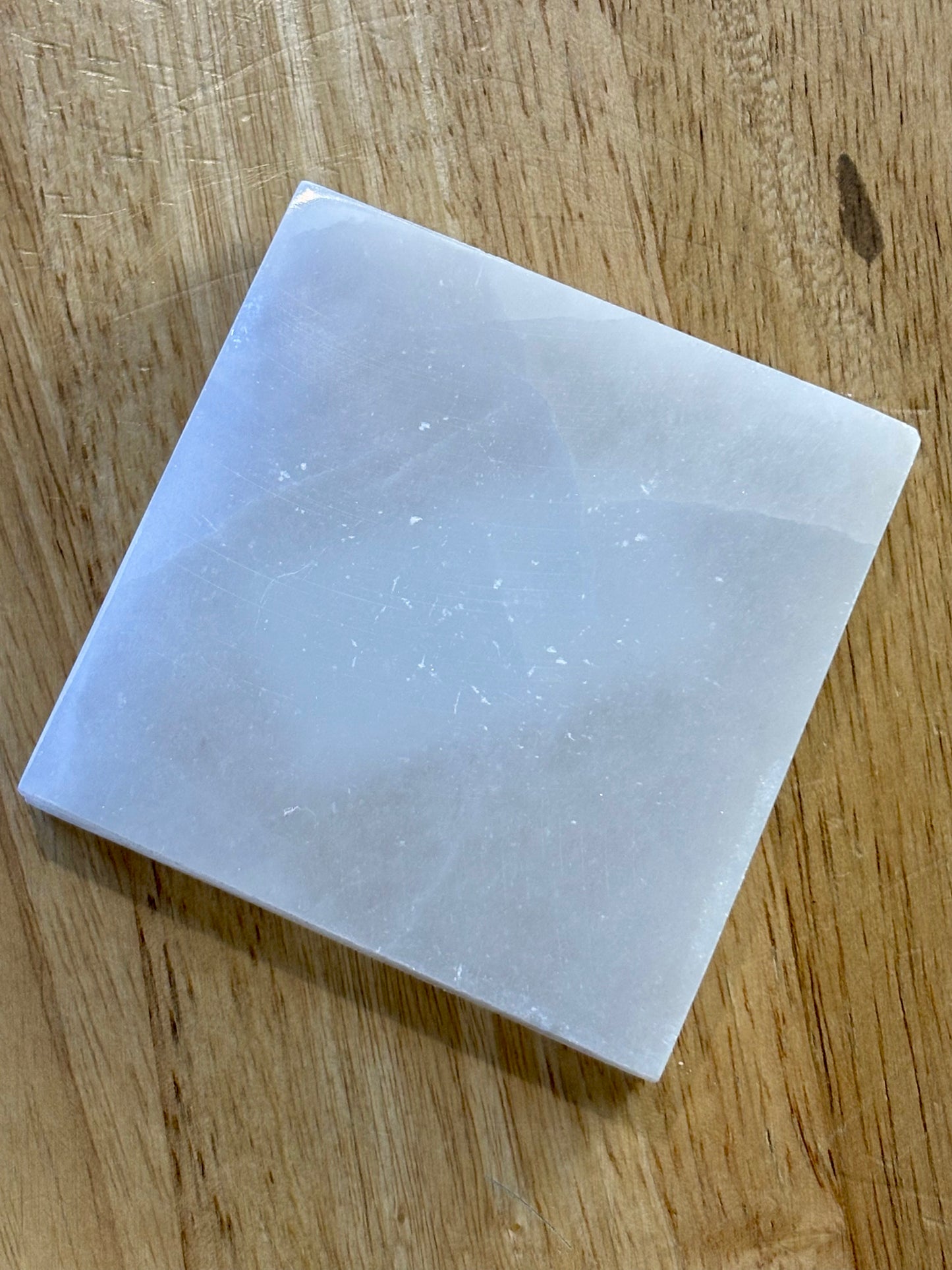 Square Selenite Charging Plate