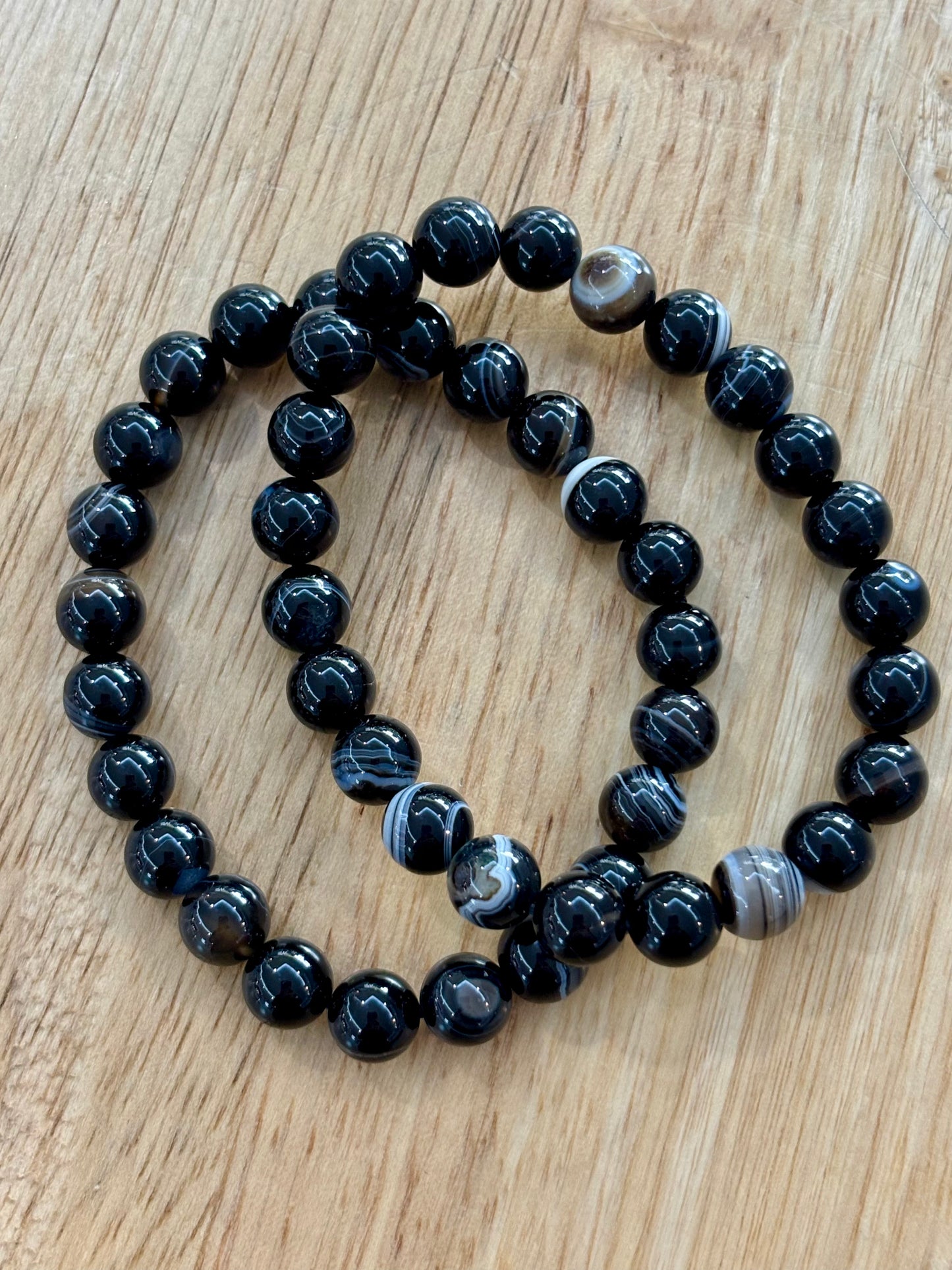 Onyx 8mm Bracelet