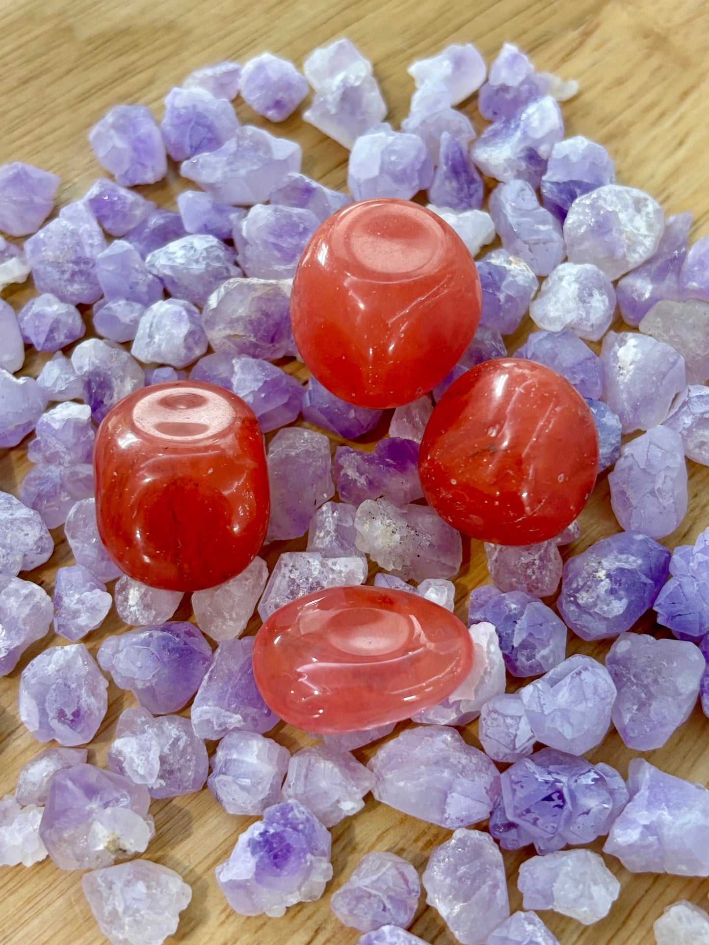 Red Smeltz Quartz Tumble