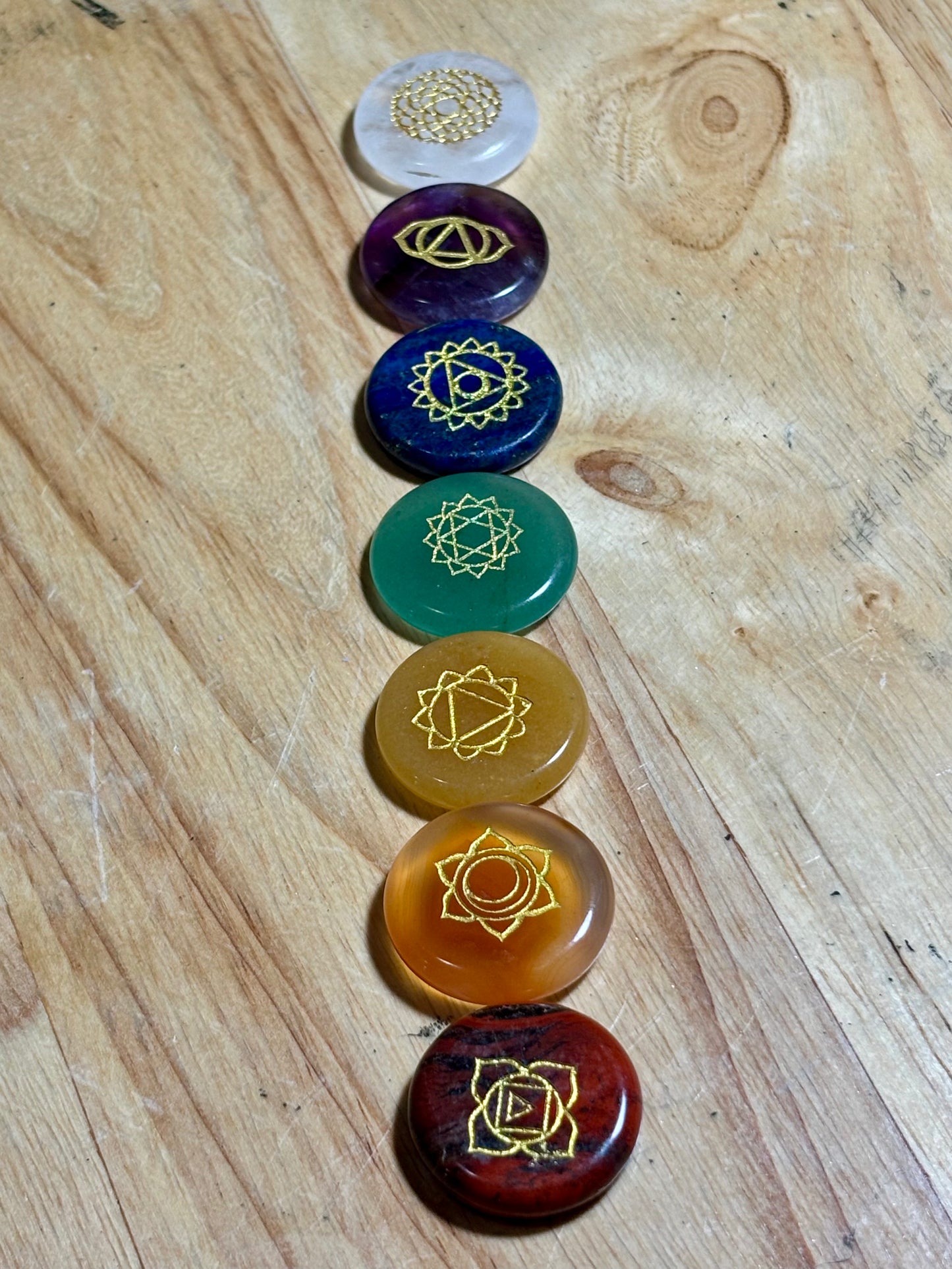 7 Chakra / Reiki Stone Kit