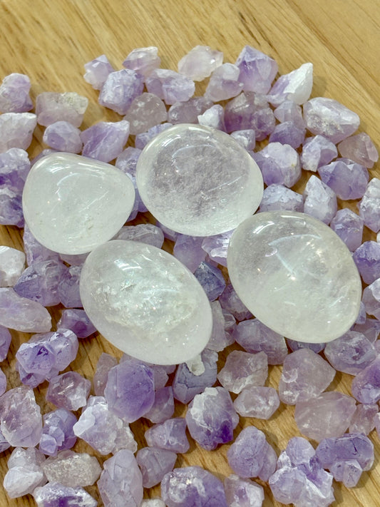 Clear Quartz Tumbles