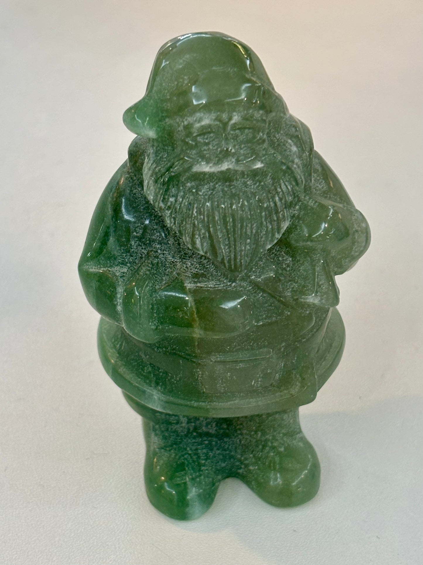 Green Aventurine Santa Claus