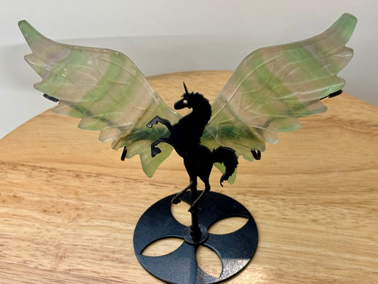 Mixed Material Unicorn Carving