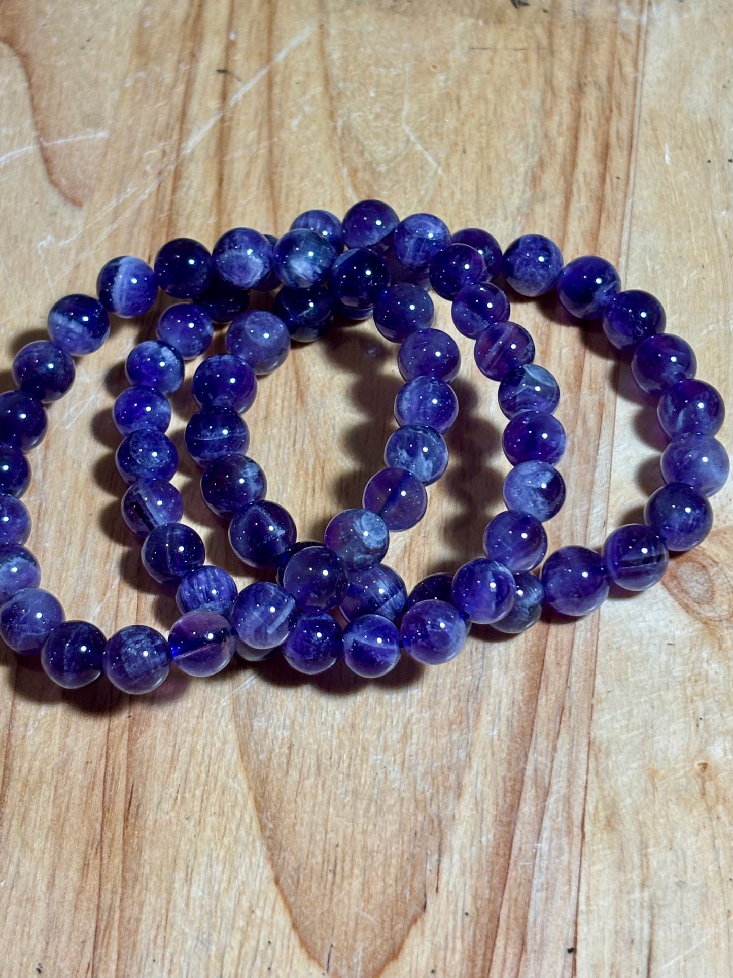 Amethyst 8mm Bracelet