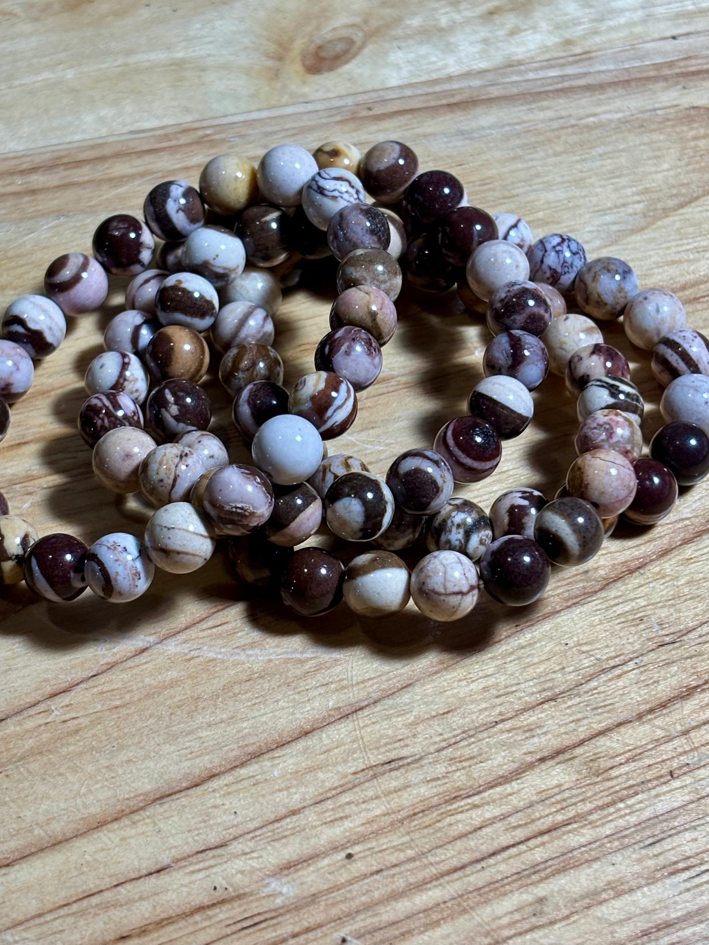 Chocolate Calcite 8mm Bracelet