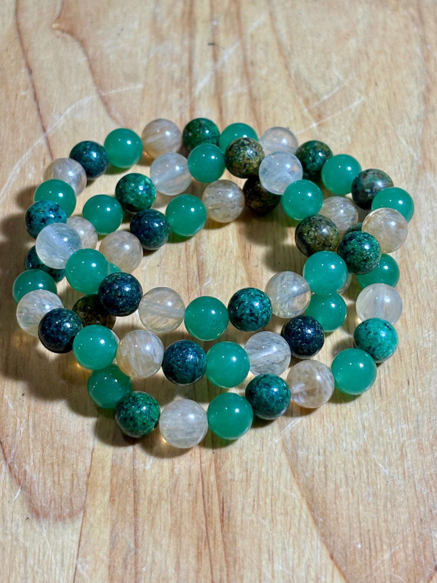 8mm Triple Prosperity Bracelet