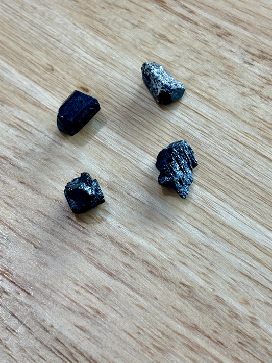 Black Tourmaline Raw Chip