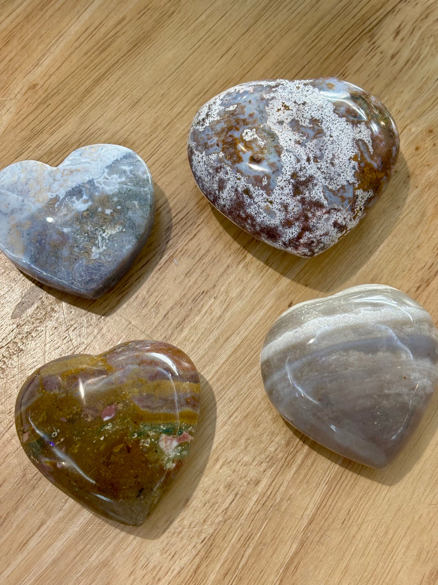 Ocean Jasper Heart