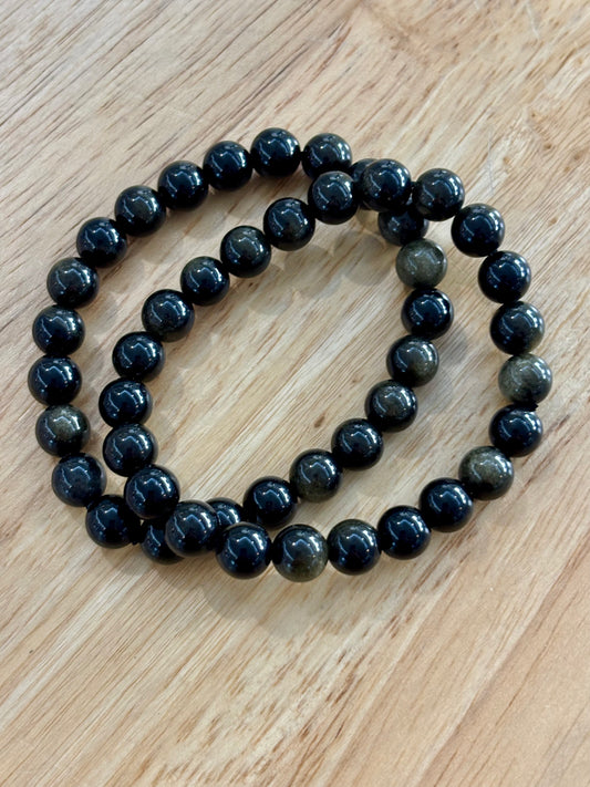 Golden Obsidian 8mm Bracelet