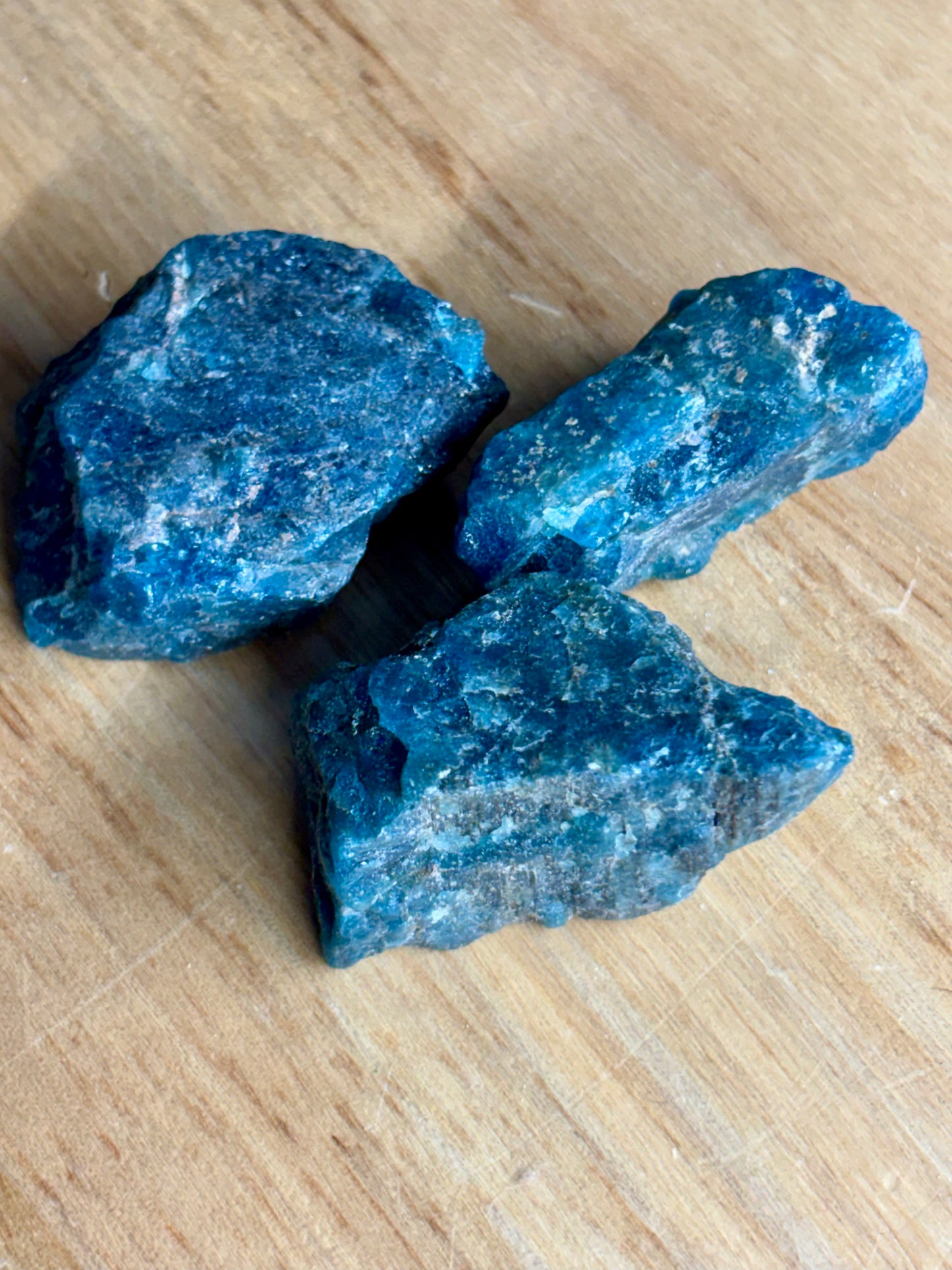 Raw Blue Apatite