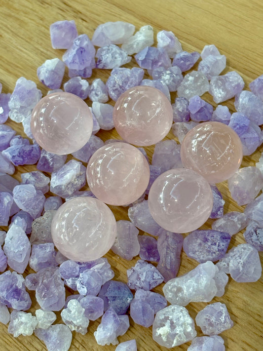 Rose Quartz Small Sphere