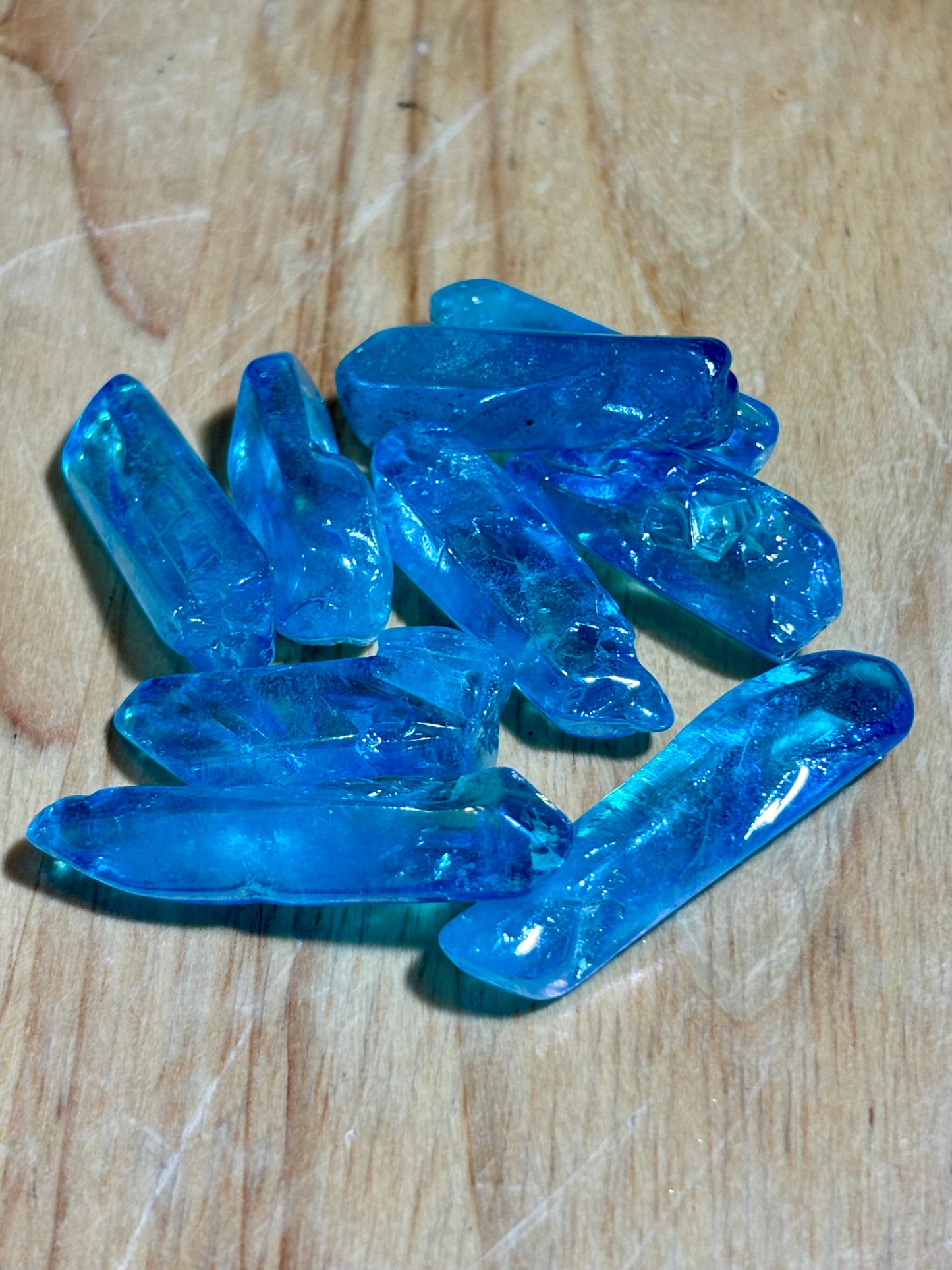 Blue Aura Quartz Point