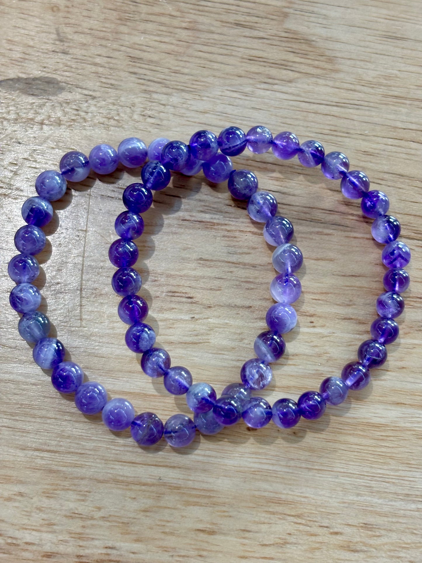 Amethyst 6mm Bracelet