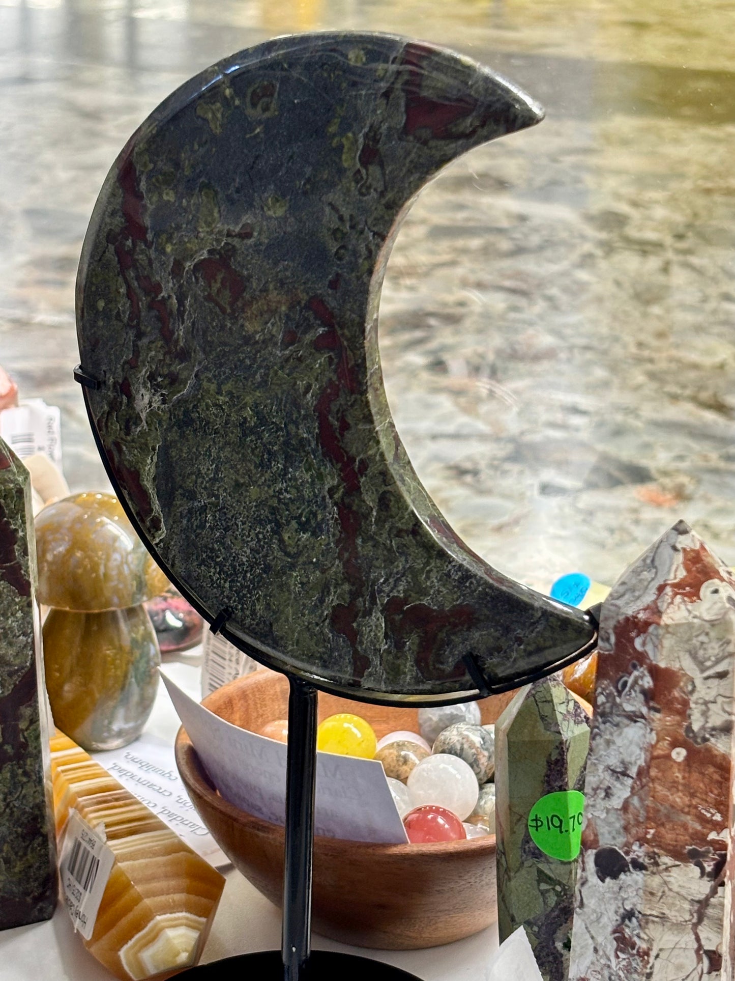 Dragons Blood Moon Carving