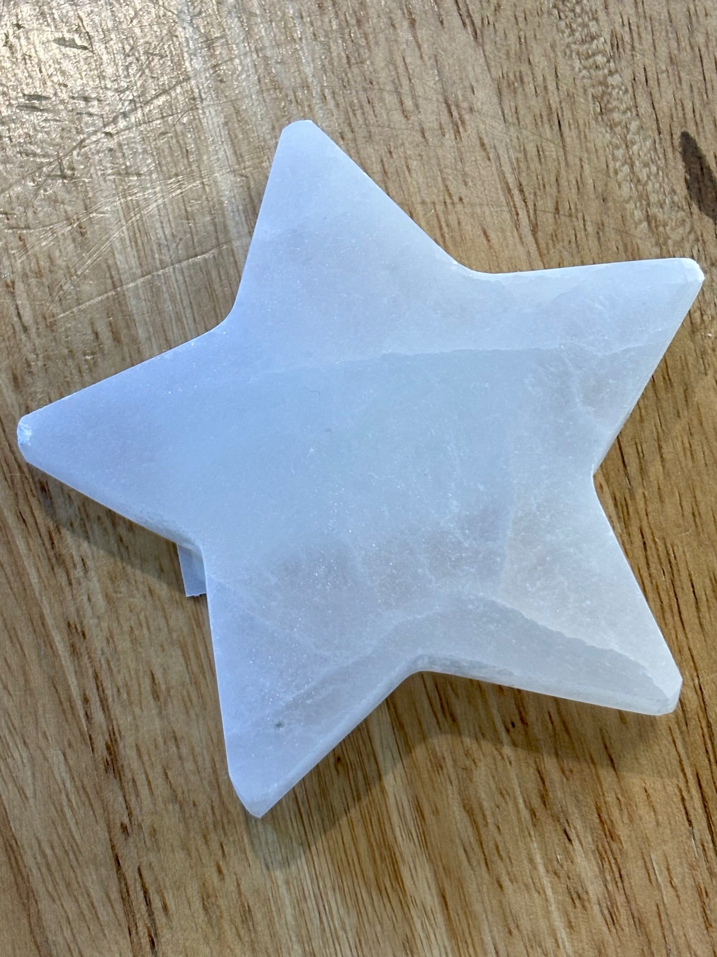 Star Shaped Selenite Plate