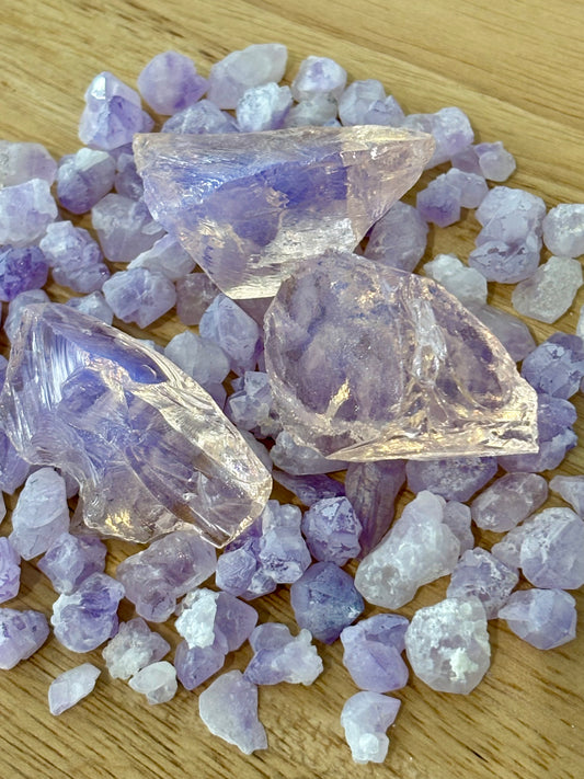 Pink Opalite Raw Stone