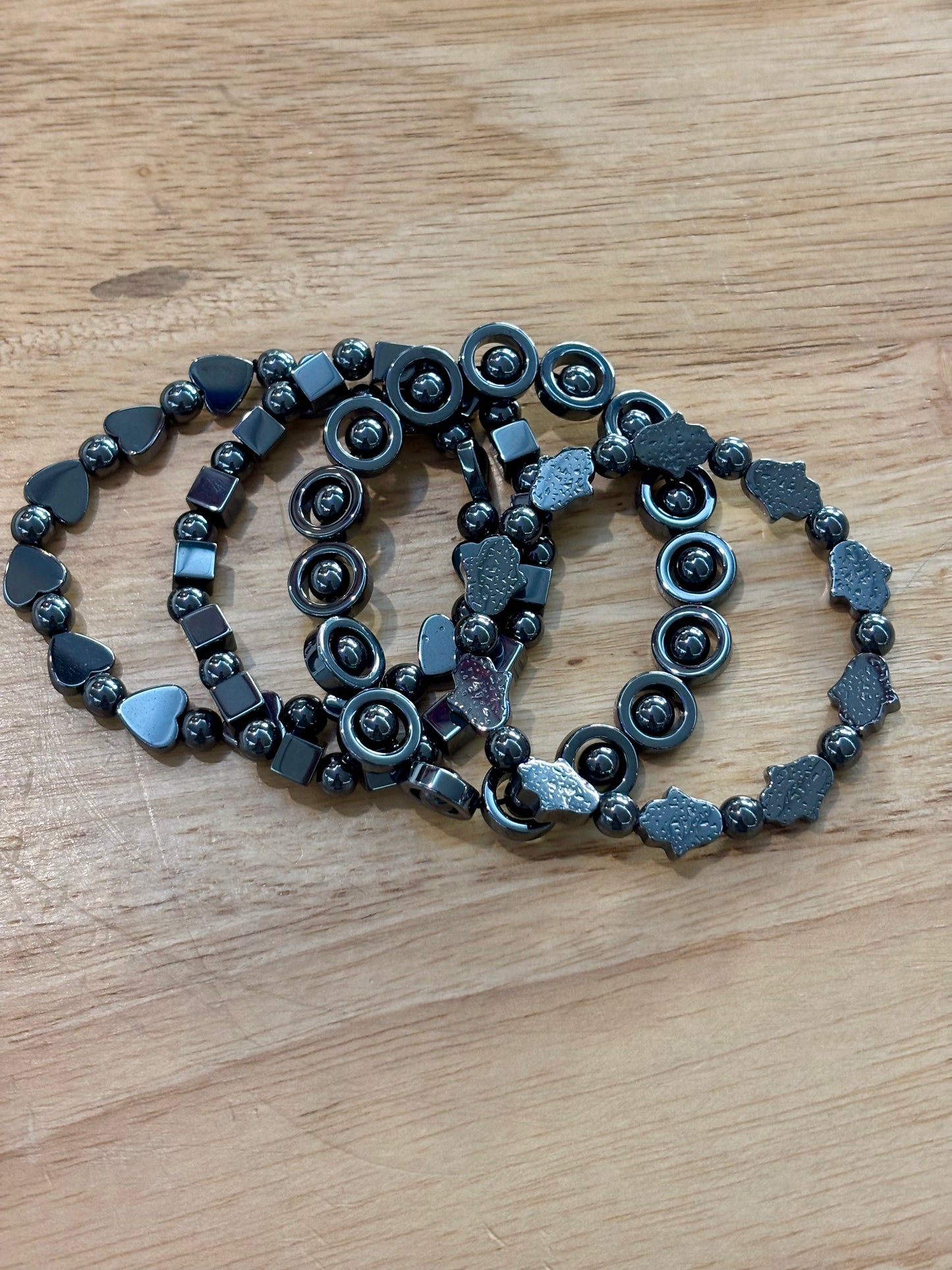 Hematite Asstd Bracelet