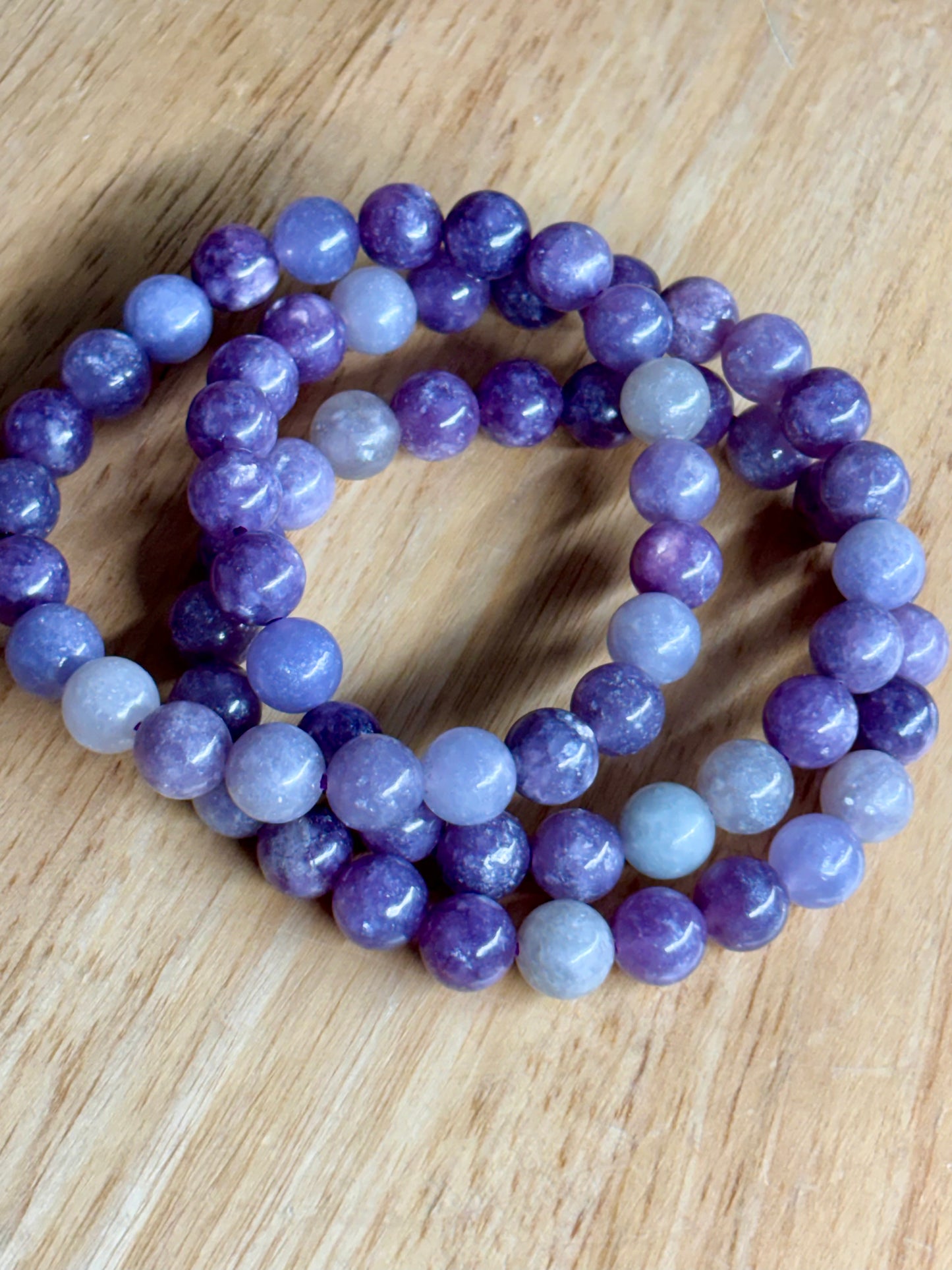 8mm Lepidolite Bracelet