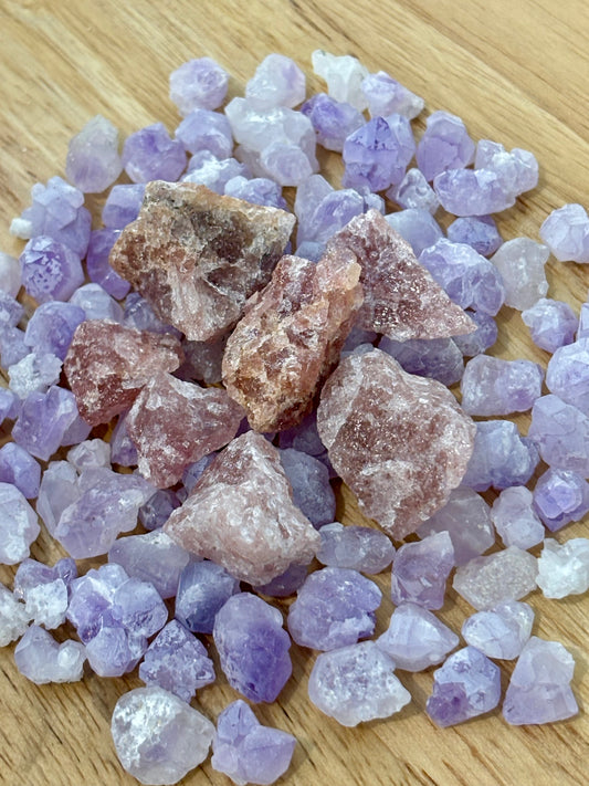 Raw Strawberry Quartz Small