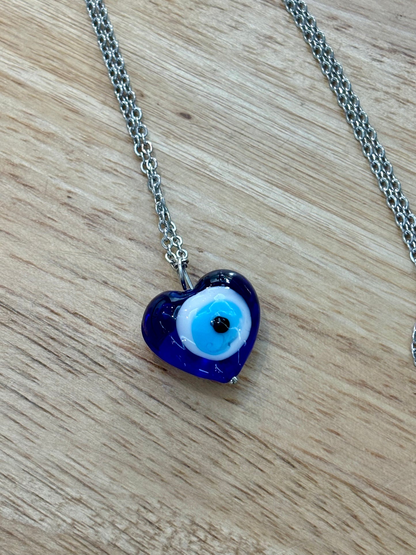 Evil Eye Murano Glass Necklace
