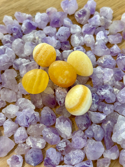 Honey Calcite Tumble