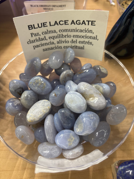 Blue Lace Agate Tumble