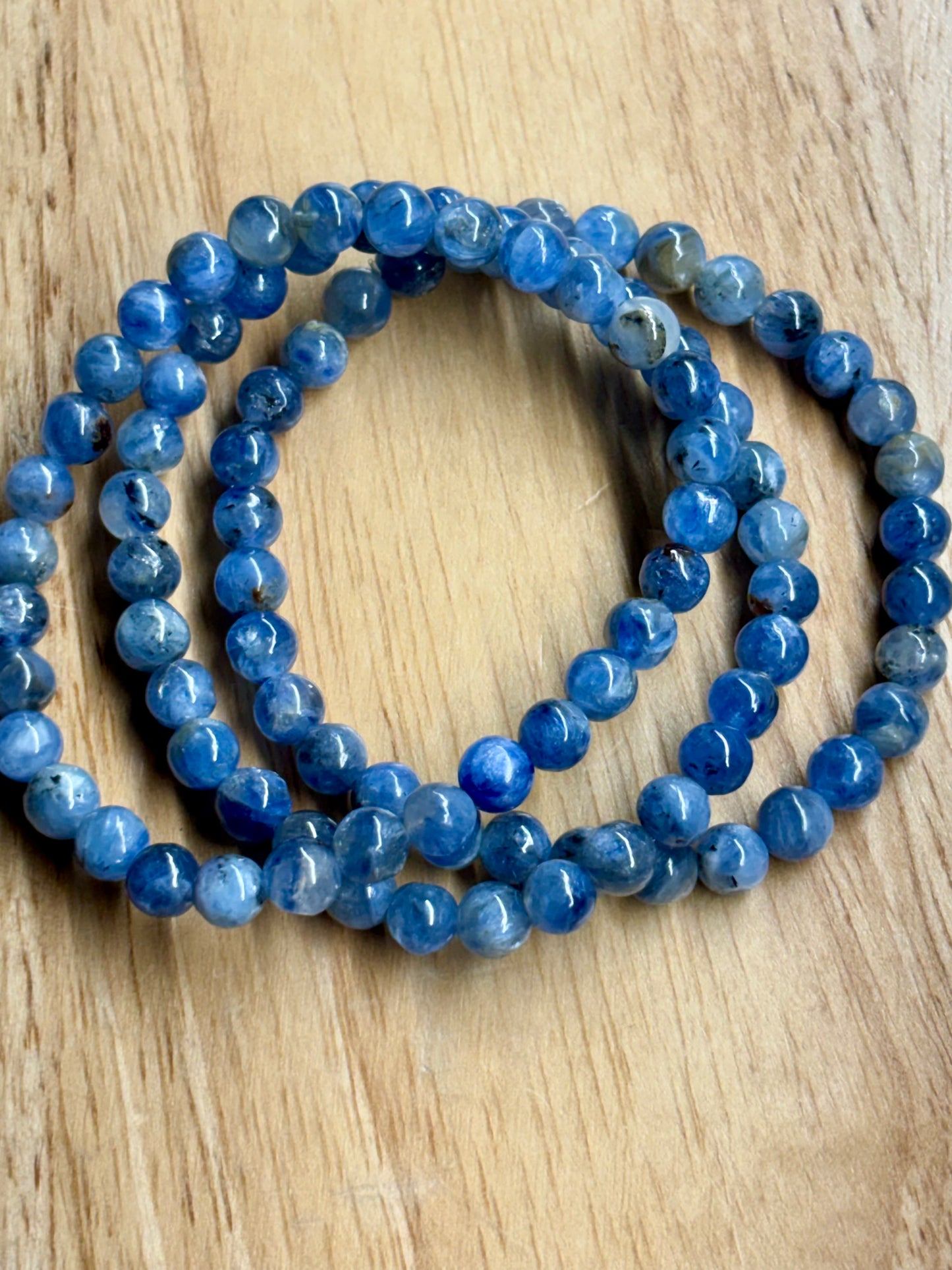 6mm Blue Kyanite Bracelet