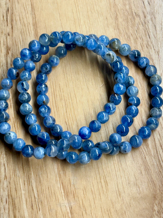 6mm Blue Kyanite Bracelet