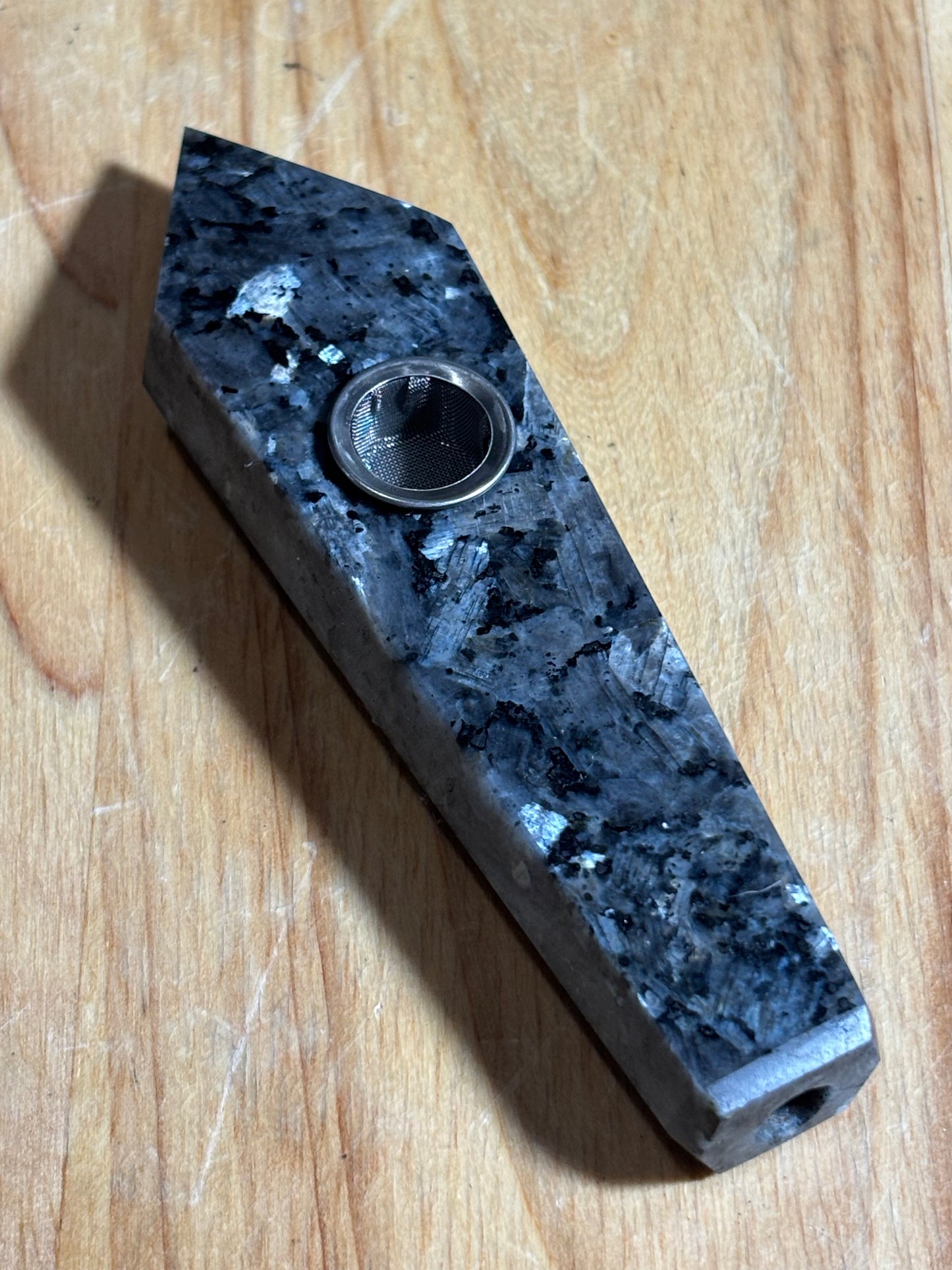 Natural Quartz Smoking Pipe