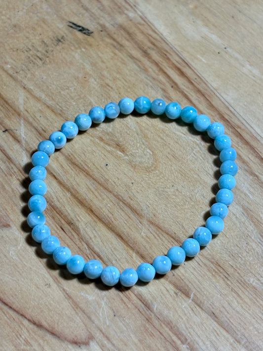 5mm Larimar Bracelet
